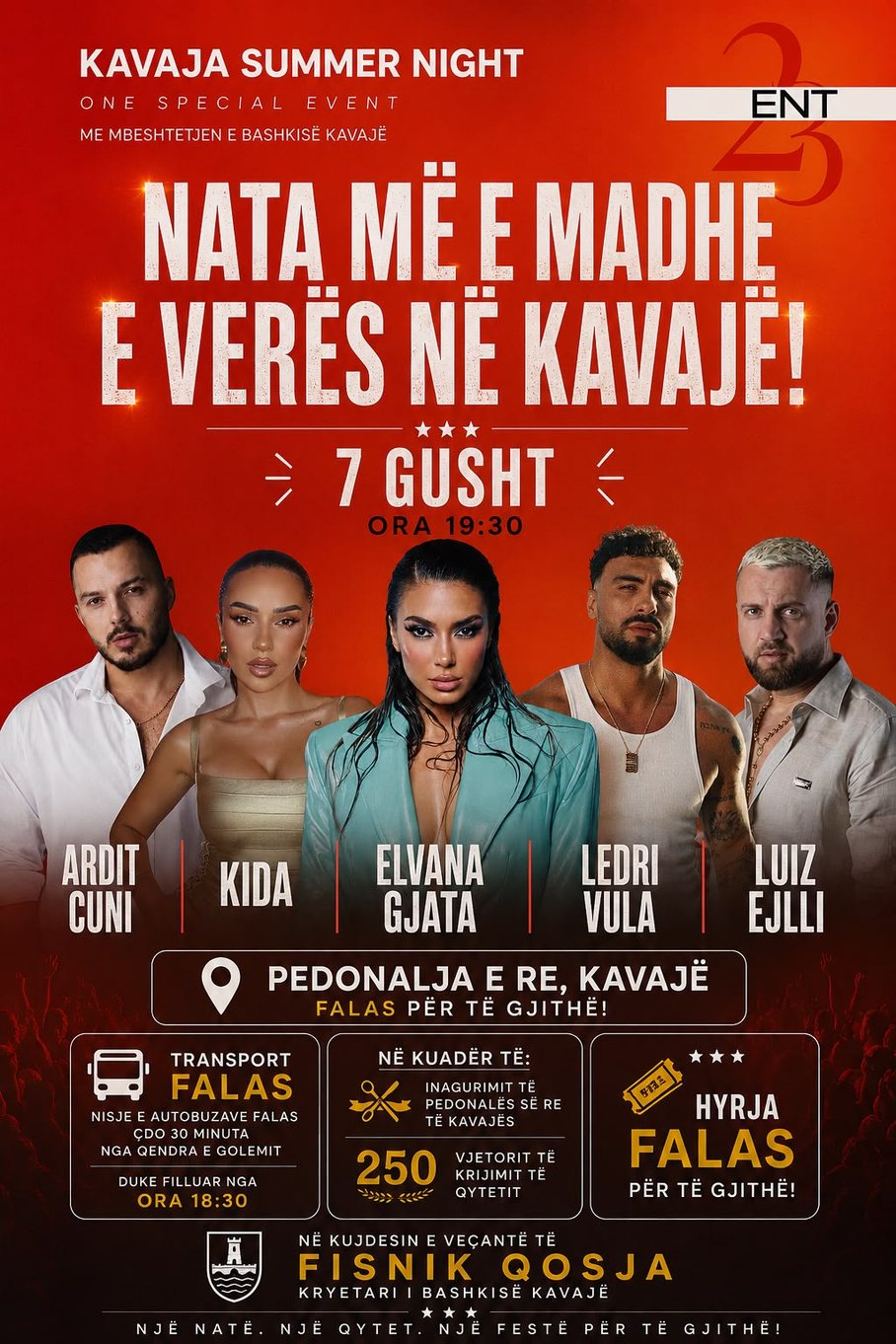 Kavaja bëhet gati për natën më të madhe të verës! 