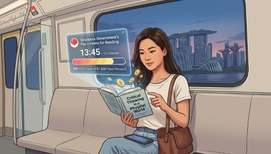 Singapori, vendi që po i paguan qytetarët për të lexuar
