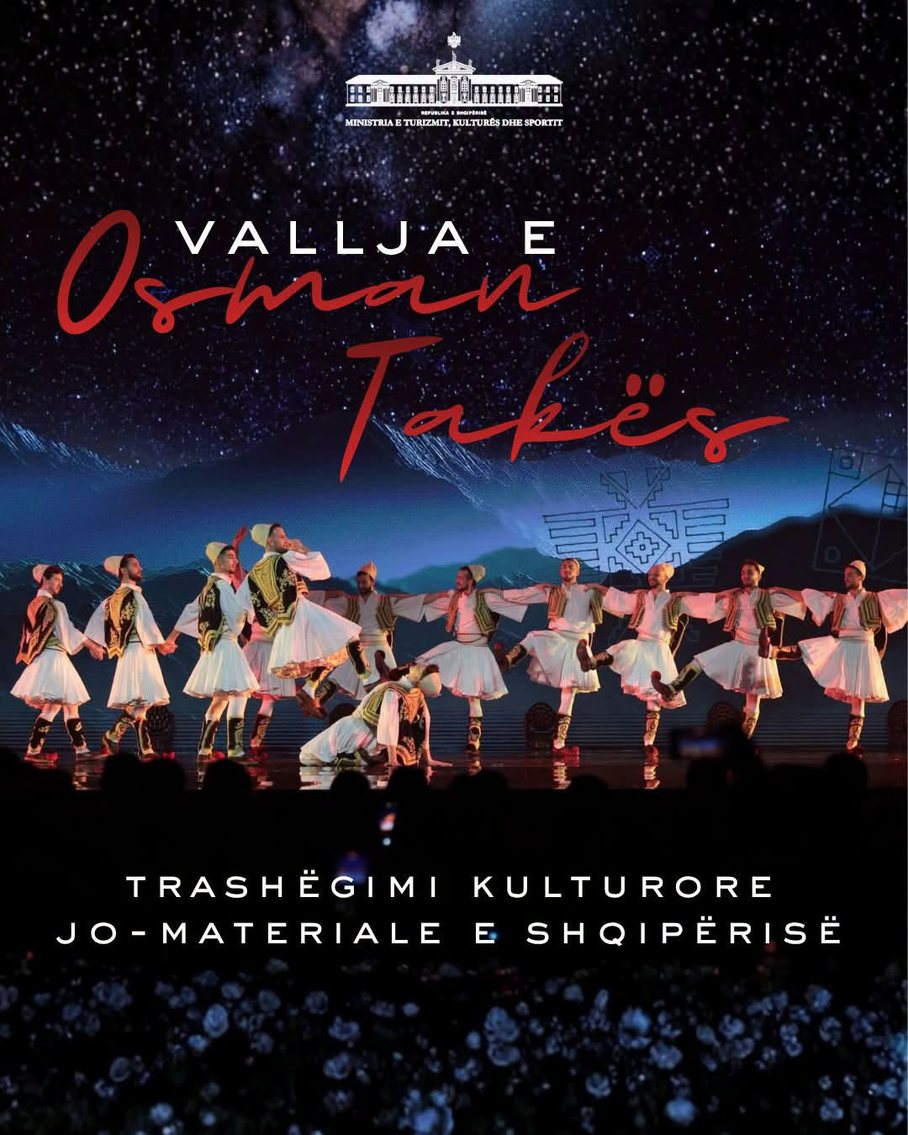 Vallja e Osman Takës përfshihet në Trashëgiminë Kulturore Jomateriale të Shqipërisë