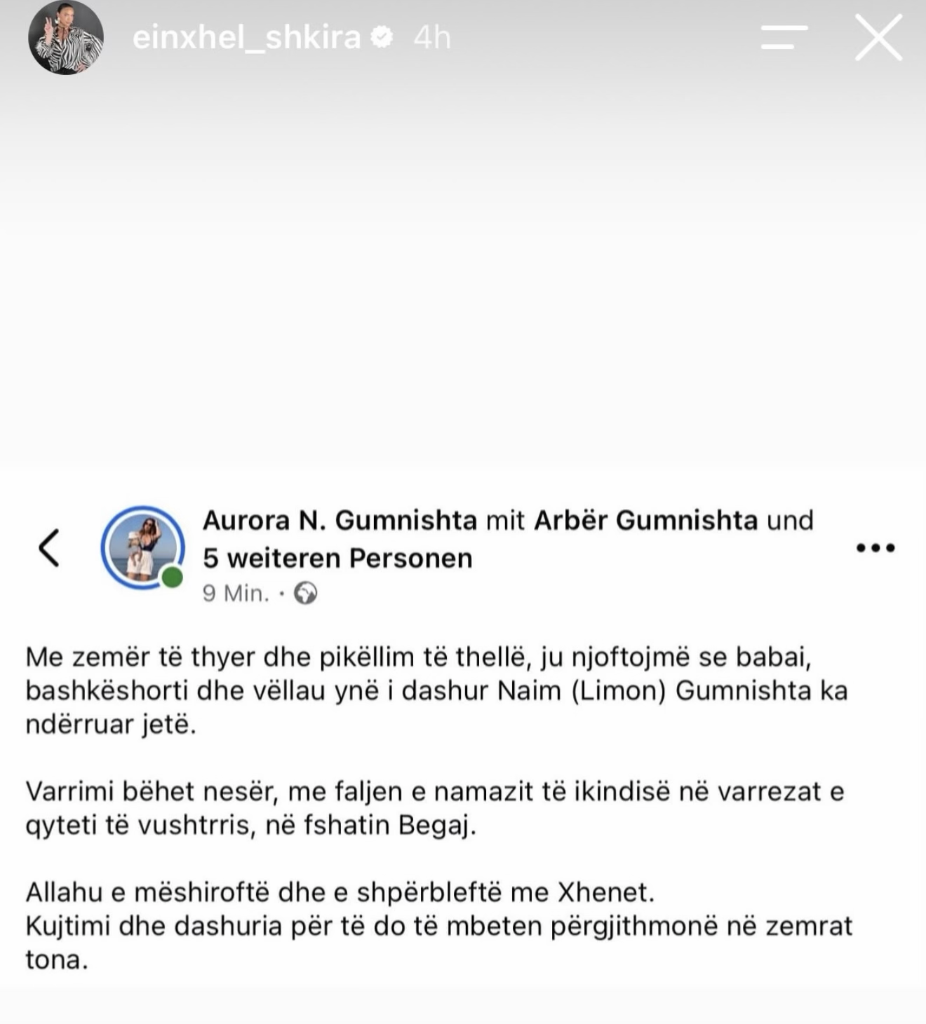 Ndahet nga jeta babai i DJ Dagz, vetëm pak ditë pasi artisti tregoi se